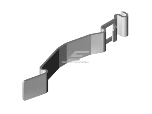 Tiesi vielinio kabelinio lovelio | kanalo jungtis | 152x23mm | plieninė | pilka | BAKS | ZLS1 | 0901800 Tiesi vielinio kabelinio lovelio | kanalo jungtis | 152x23mm | plieninė | pilka | BAKS | ZLS1 | 0901800