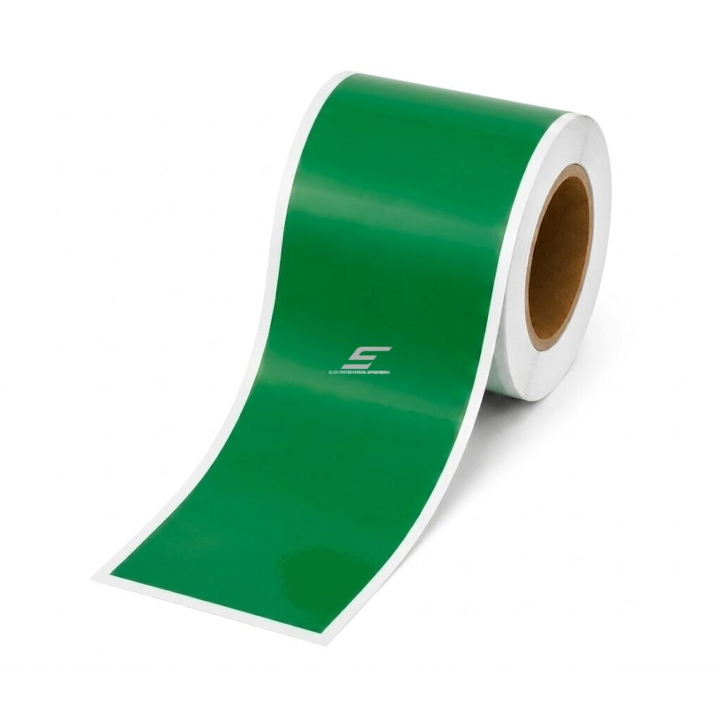 Etykieta oznaczeniowa | przycinana | 20mm x 16m | zielona | do oznaczania kabli, urządzeń i wyposażenia/inwentarza Etykieta oznaczeniowa | przycinana | 20mm x 16m | zielona | do oznaczania kabli, urządzeń i wyposażenia/inwentarza