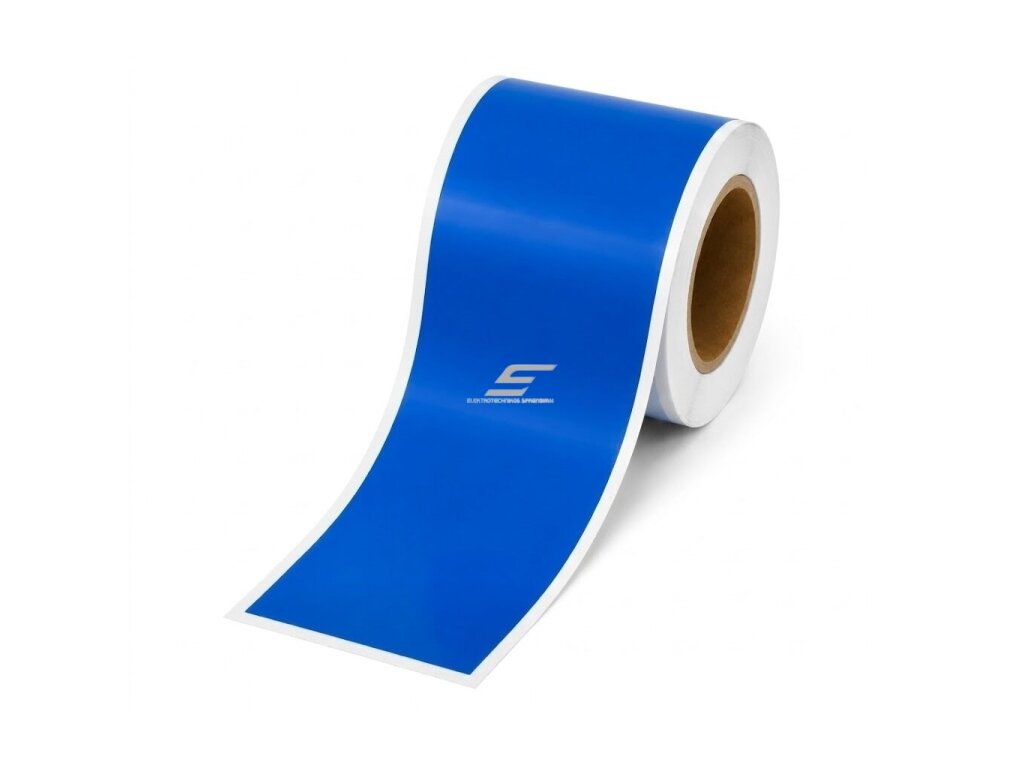 Žymėjimo etiketė | karpoma | 30mm x 16m | mėlyna | kabelių, įrangos ir inventoriaus ženklinimui Žymėjimo etiketė | karpoma | 30mm x 16m | mėlyna | kabelių, įrangos ir inventoriaus ženklinimui