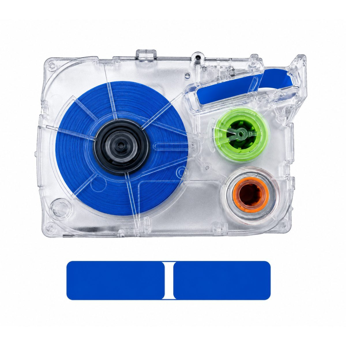 Marking label | perforated | 14x30mm | blue | 240 pcs/roll | for marking cables, equipment and inventory Marking label | perforated | 14x30mm | blue | 240 pcs/roll | for marking cables, equipment and inventory