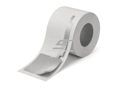 Žymėjimo etiketė | 30x25 + 45mm | sidabrinė matinė | 220 vnt/rul. | kabelių, įrangos, inventoriaus ir smulkių gaminių ženklinimui Žymėjimo etiketė | 30x25 + 45mm | sidabrinė matinė | 220 vnt/rul. | kabelių, įrangos, inventoriaus ir smulkių gaminių ženklinimui