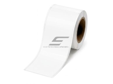 Žymėjimo etiketė | karpoma | 50mm x 16m | balta | kabelių, įrangos ir inventoriaus ženklinimui