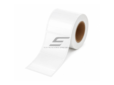 Žymėjimo etiketė | perforuota | 50x80mm | skaidri | 190 vnt/rul. | kabelių, įrangos ir inventoriaus ženklinimui Žymėjimo etiketė | perforuota | 50x80mm | skaidri | 190 vnt/rul. | kabelių, įrangos ir inventoriaus ženklinimui