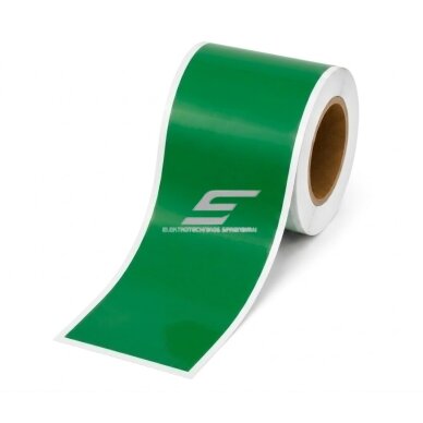 Marking label | cuttable | 30mm x 16m | green | for marking cables, equipment and inventory